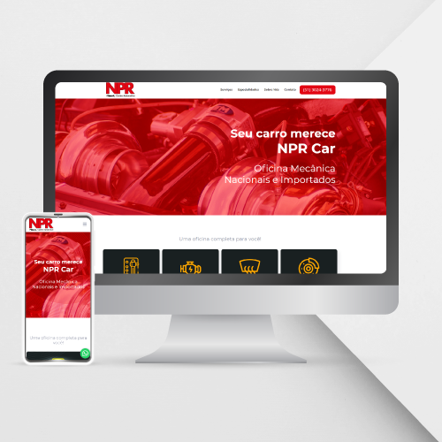 Site Nprcar Centro Automotivo