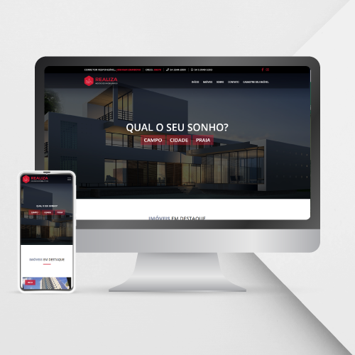 Site Realiza Negócios Imobiliários