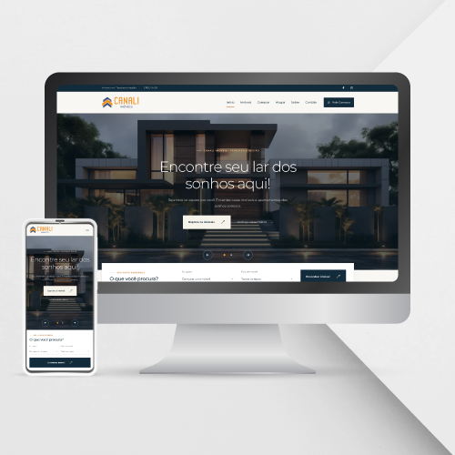 Site Canali Imóveis